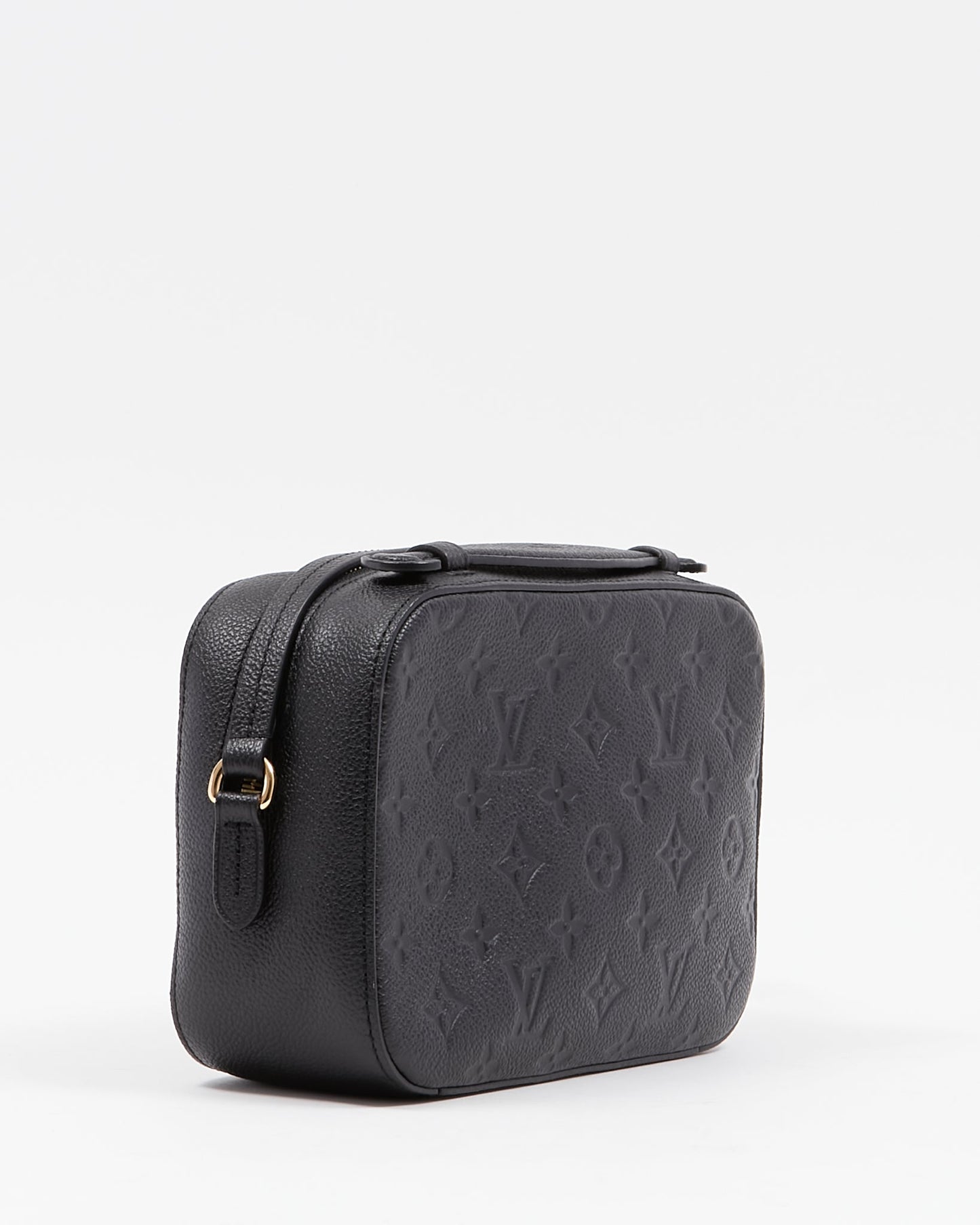 Louis Vuitton Black Empreinte Leather Monogram Saintonge Crossbody Bag