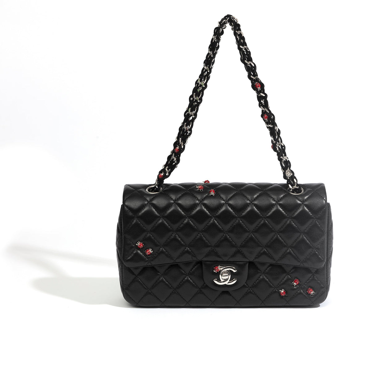 Classic Medium Lady Bug Flap Bag