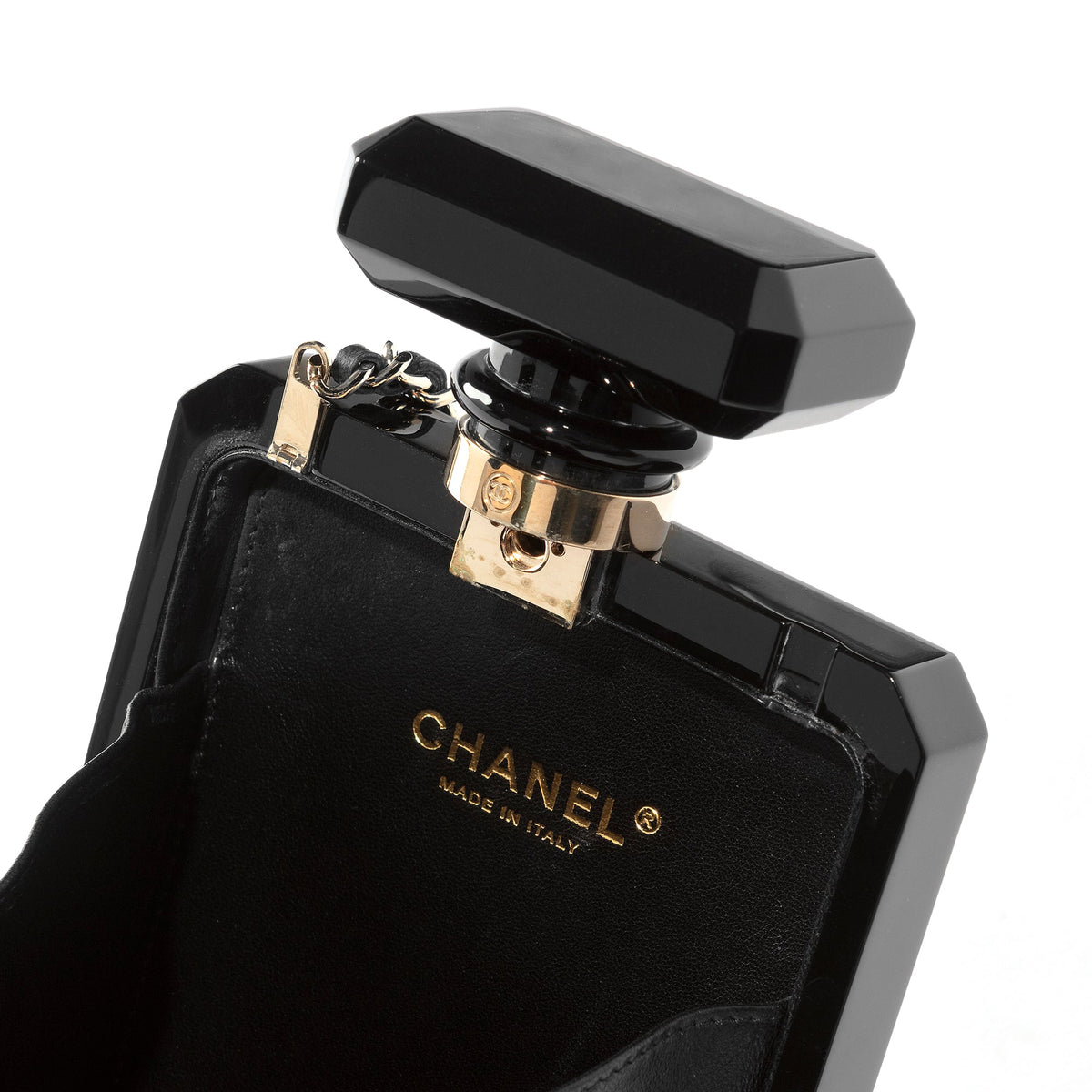 CHANEL N5 Perfume Bottle Minaudiere Clutch Bag 2013