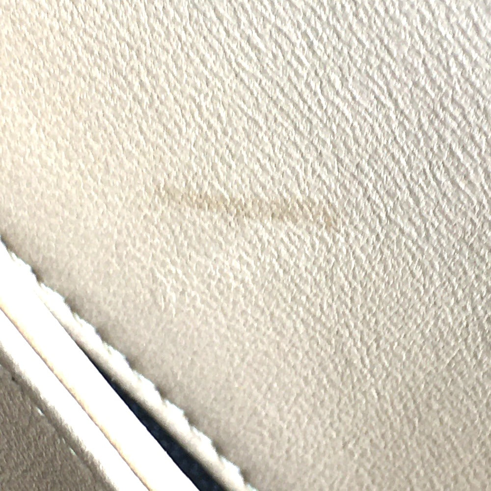 CHANEL Shoulder Bag suede Beige x Gold Metal CHANEL logo Matrasse Women Used