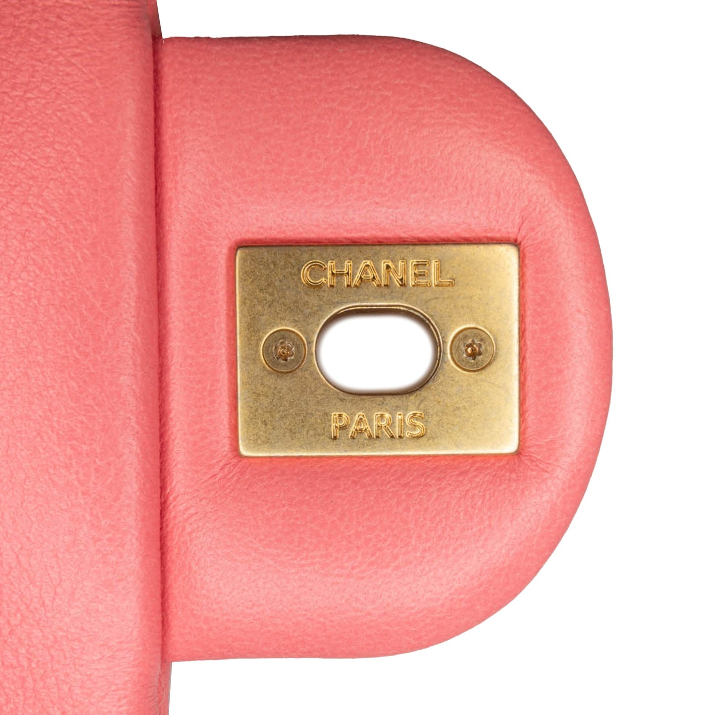 Pink Chanel Small Quilted Lambskin Funky Town Flap Shoulder Bag