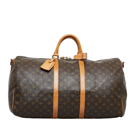 Louis Vuitton Keepall 55 Bandoulière Monogram Canvas