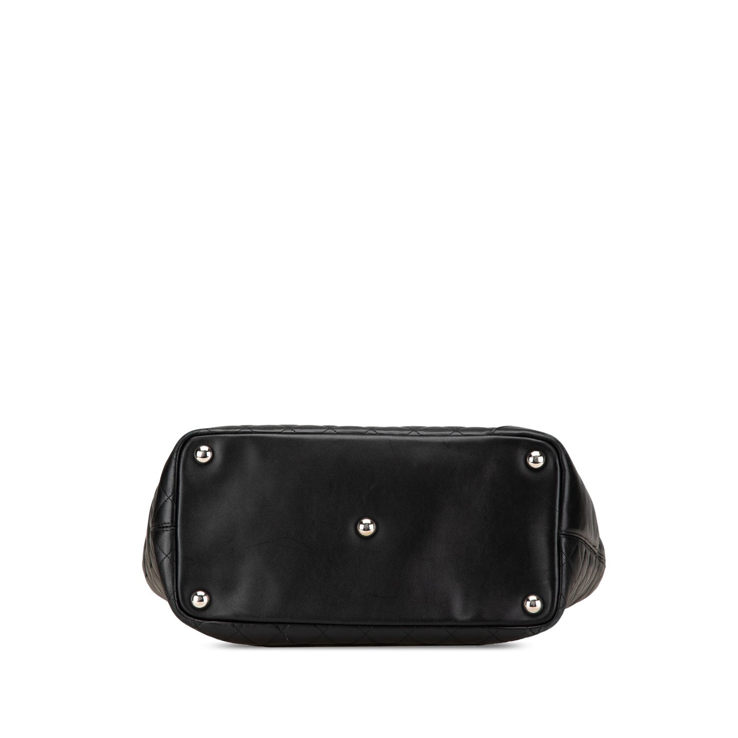 Black Chanel Large Lambskin Cambon Ligne Tote
