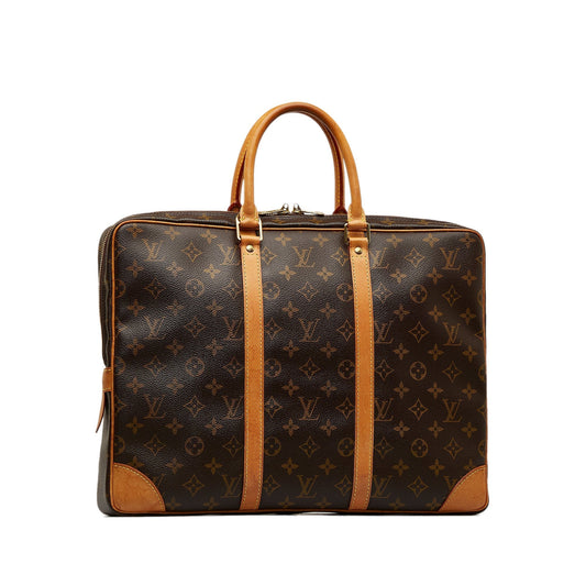 LOUIS VUITTON Monogram Porte-Documents Voyage Business Bag