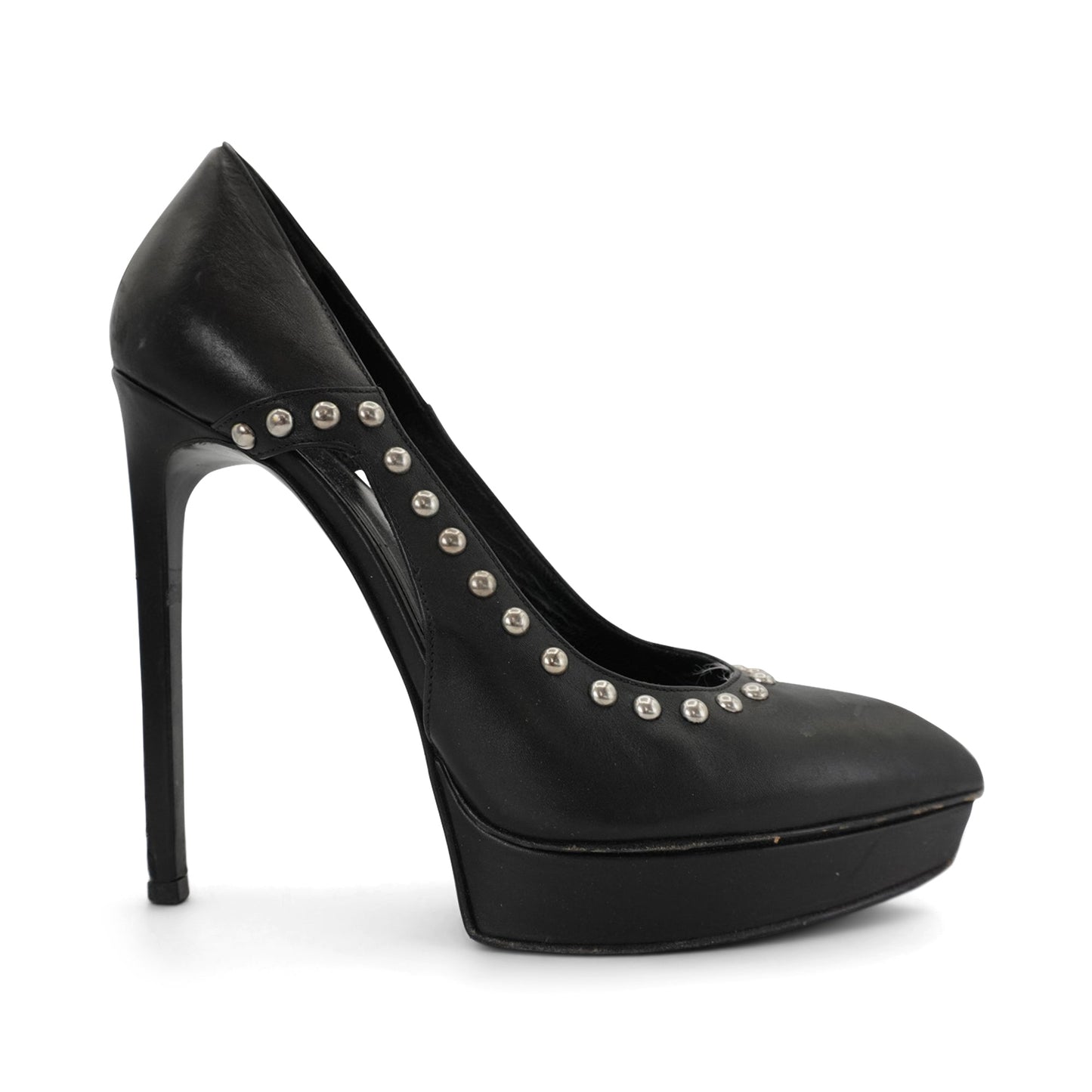 Saint Laurent 'Janis' Studded Pumps - Women's 38.5