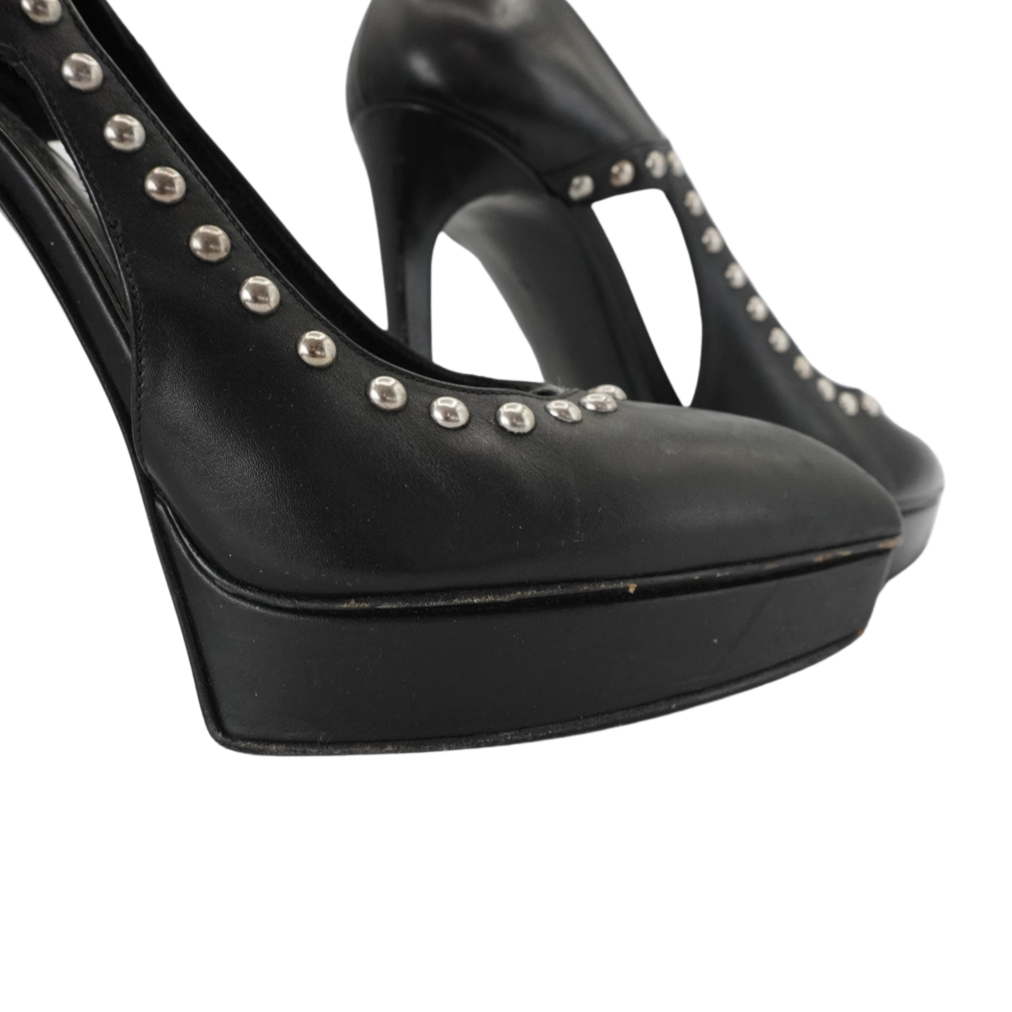 Saint Laurent 'Janis' Studded Pumps - Women's 38.5