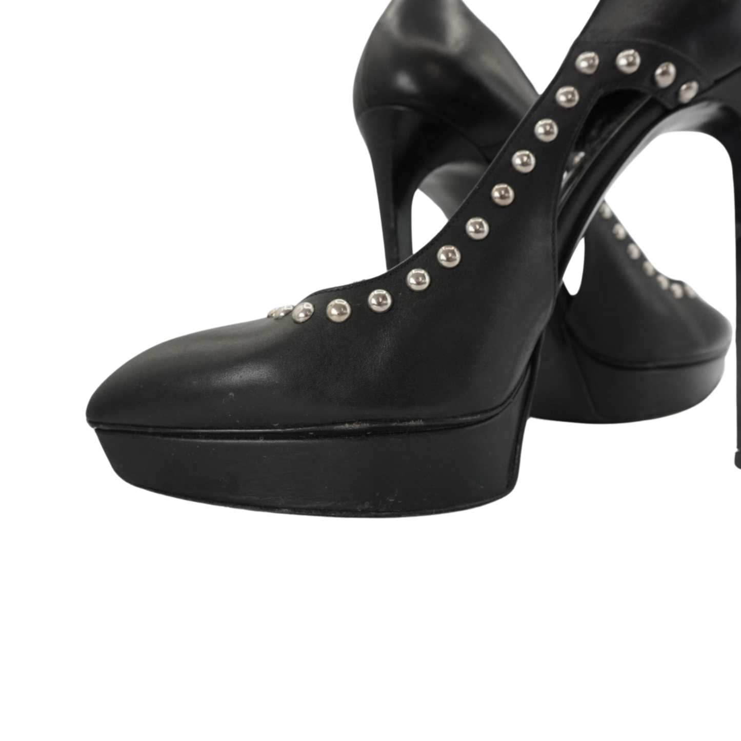 Saint Laurent 'Janis' Studded Pumps - Women's 38.5