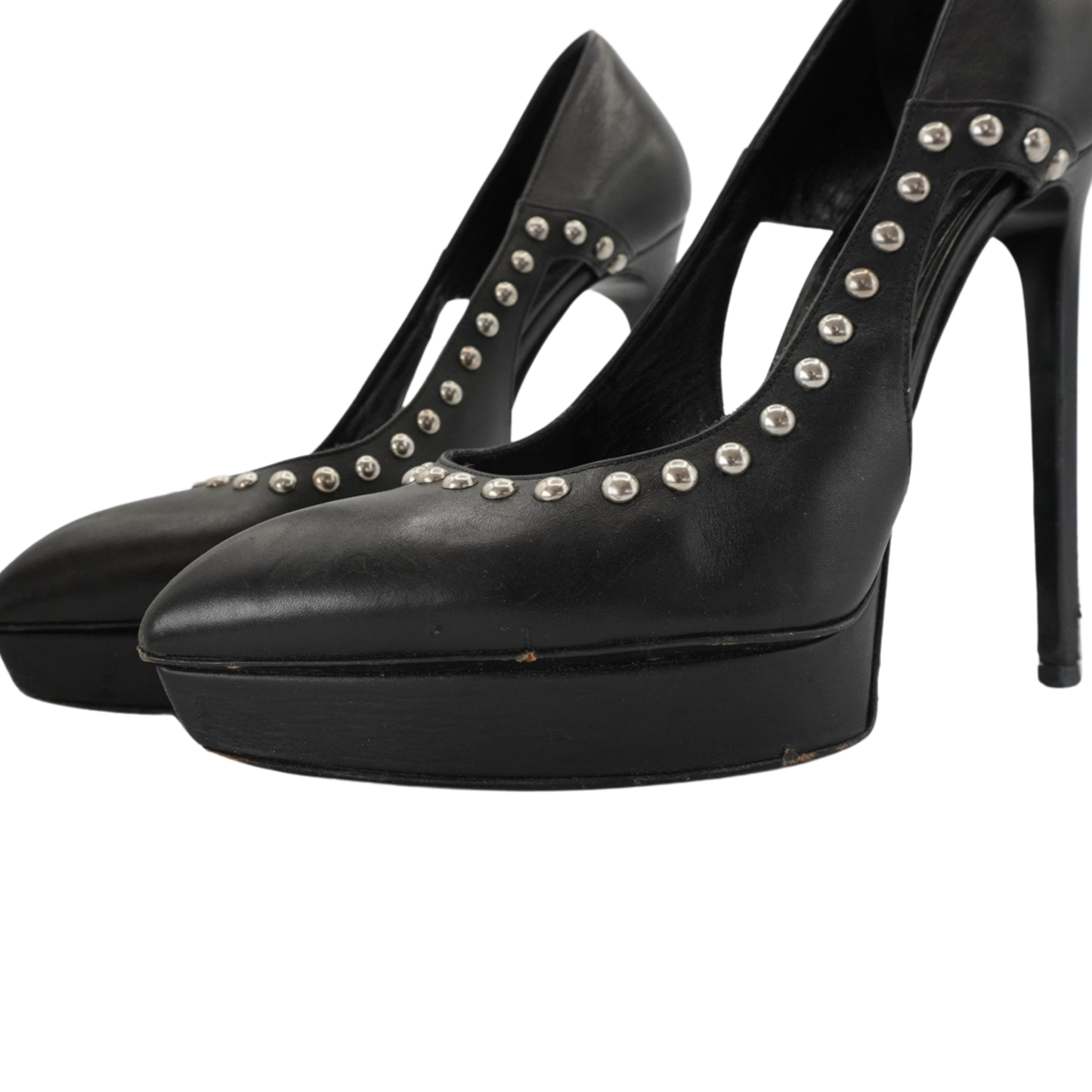 Saint Laurent 'Janis' Studded Pumps - Women's 38.5