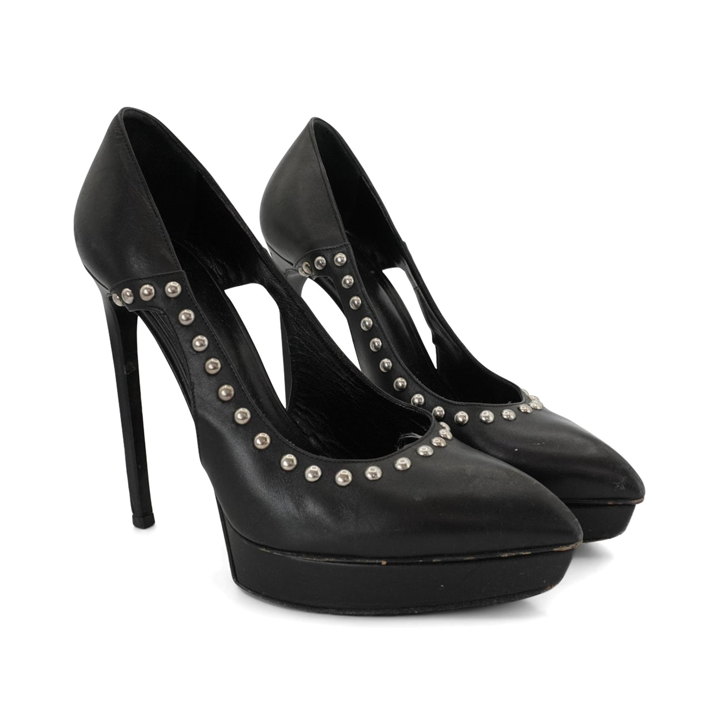 Saint Laurent 'Janis' Studded Pumps - Women's 38.5