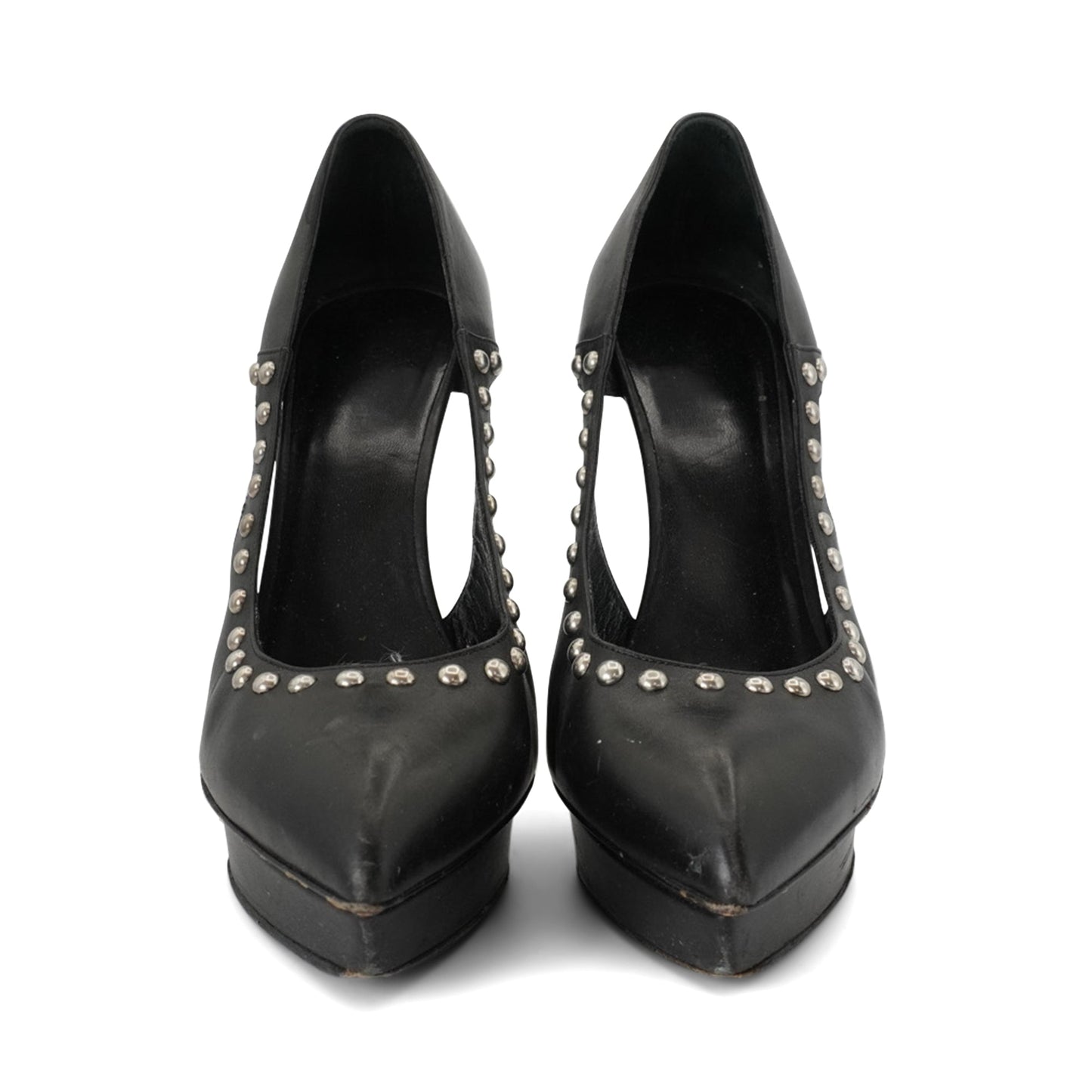 Saint Laurent 'Janis' Studded Pumps - Women's 38.5