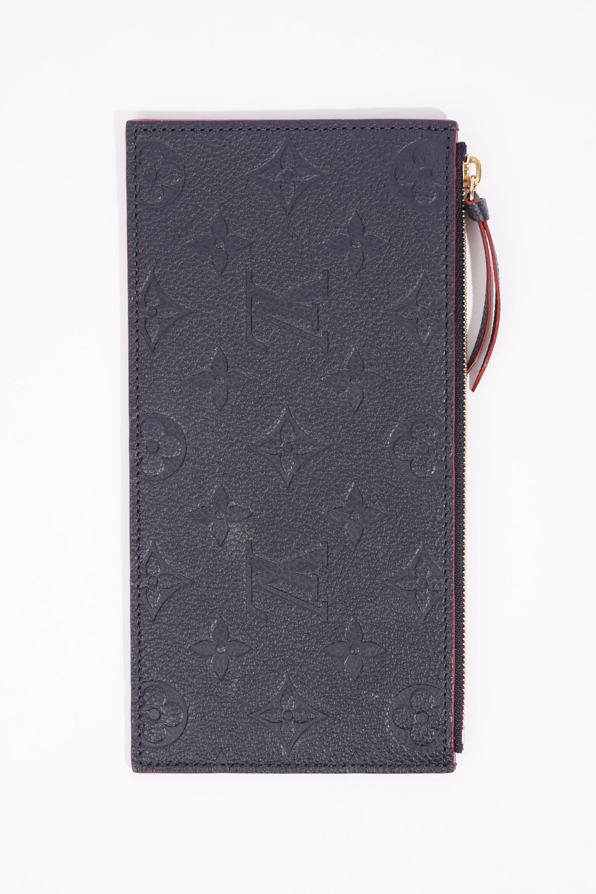Louis Vuitton Pochette Felicie Blue Empreinte Leather
