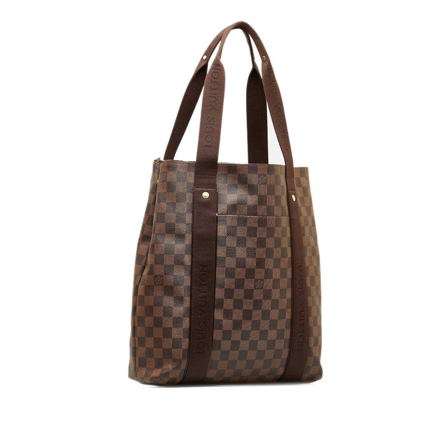 LOUIS VUITTON Damier Ebene Cabas Beaubourg Tote Bag