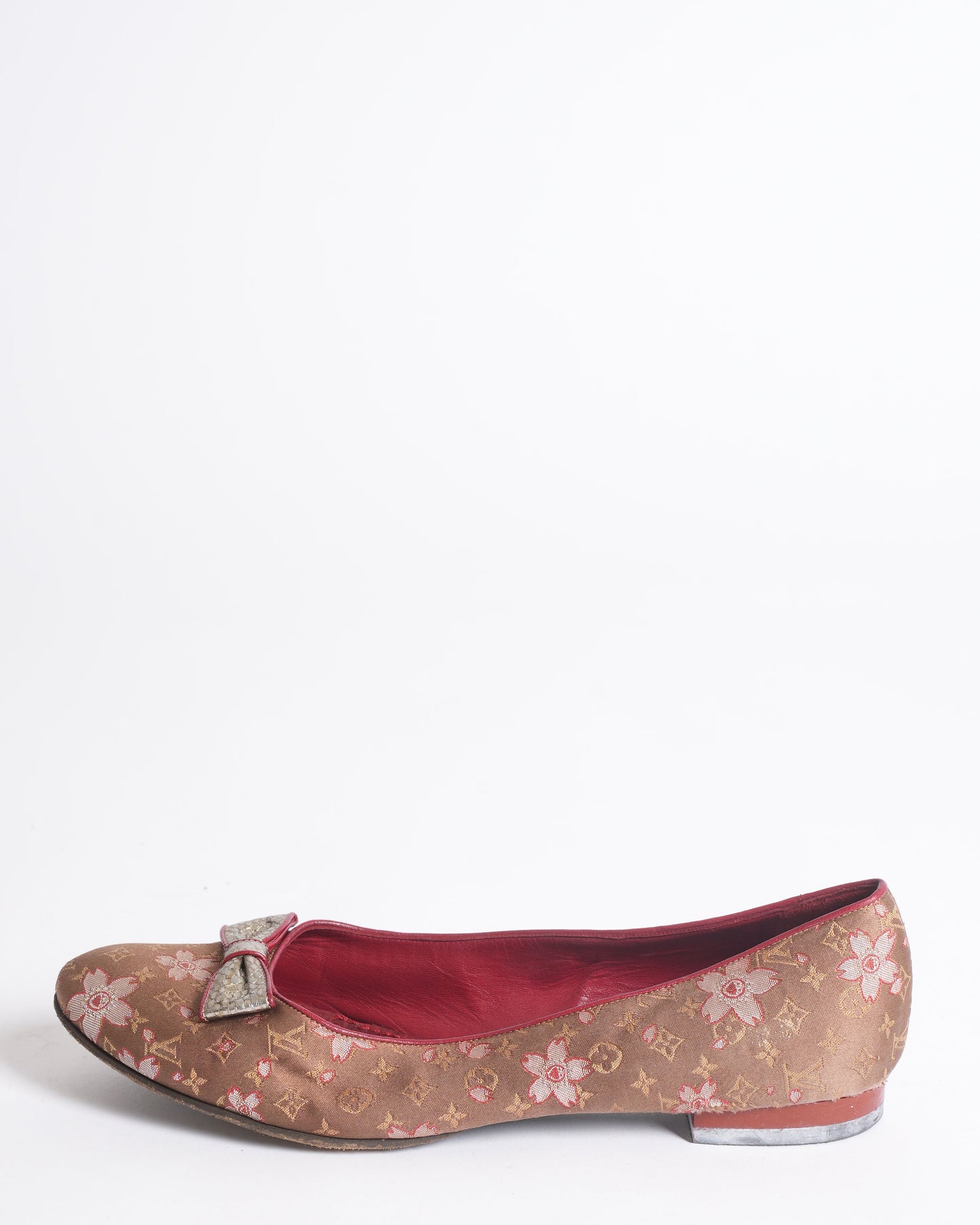 Louis Vuitton Ballet Flats with Bow