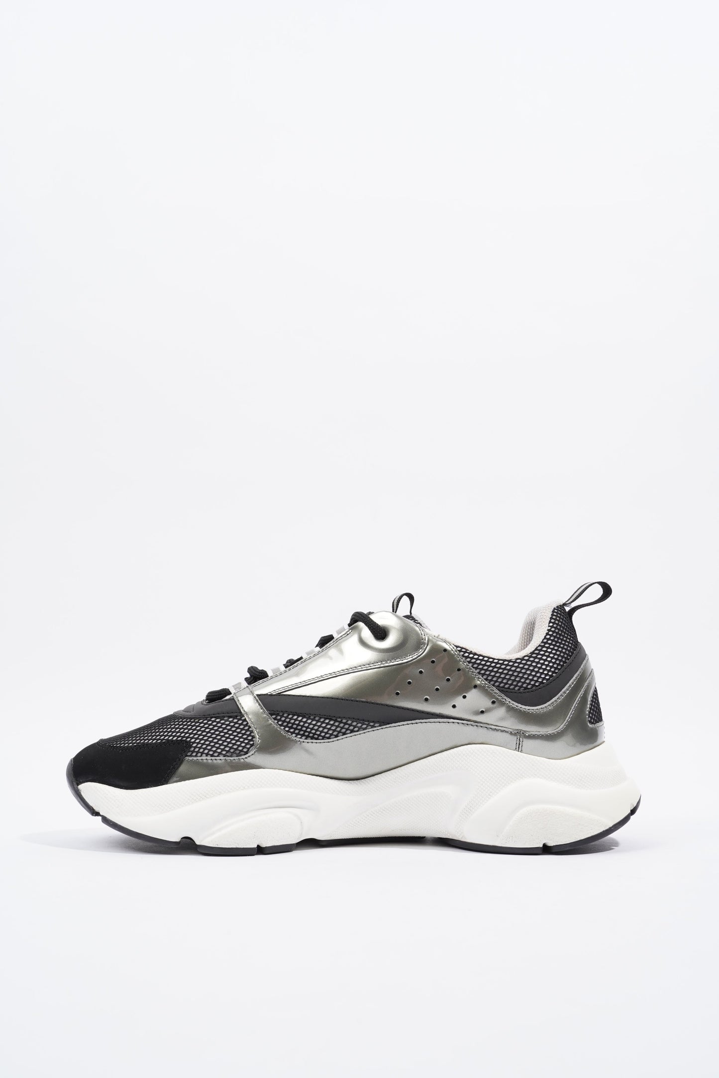 Christian Dior B22 Silver / Black / White Mesh EU 43 UK 9
