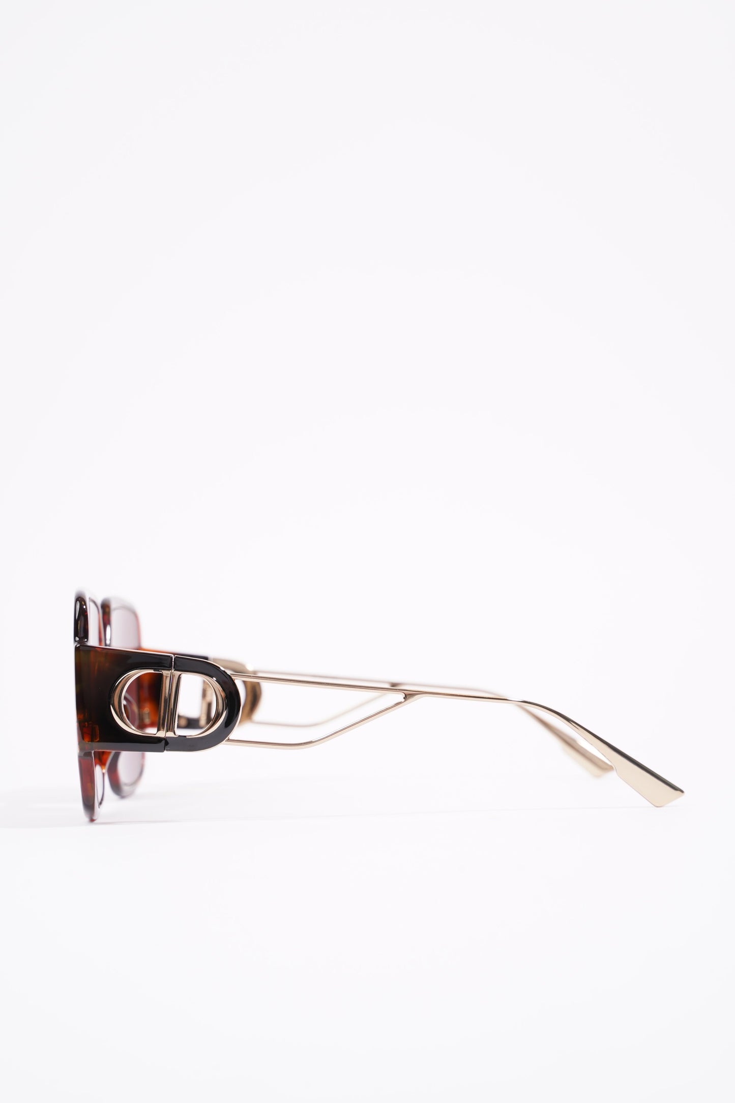 Christian Dior 30 Montaigne Sunglasses Tortoise Shell Acetate 135mm
