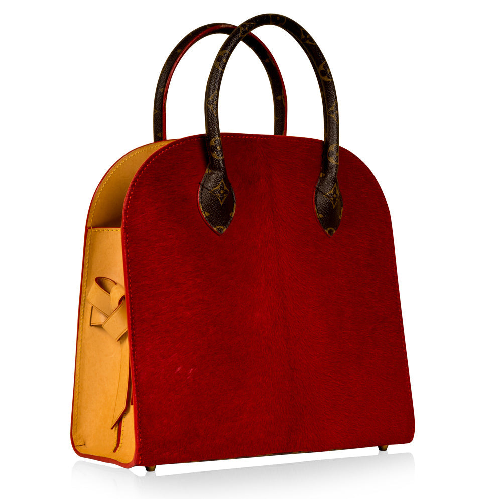 LV X Louboutin Studded Tote