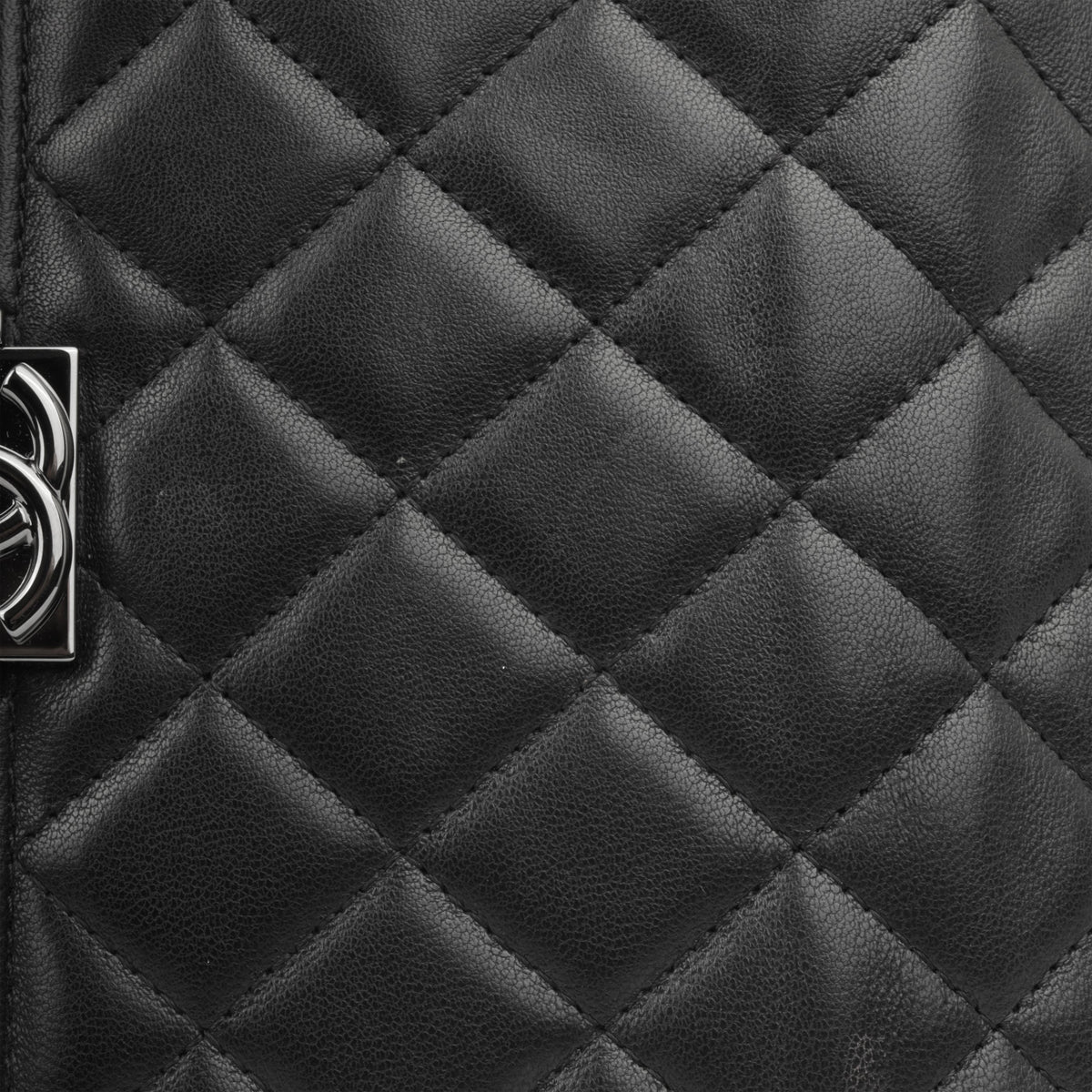 Boy WOC - Black Lambskin