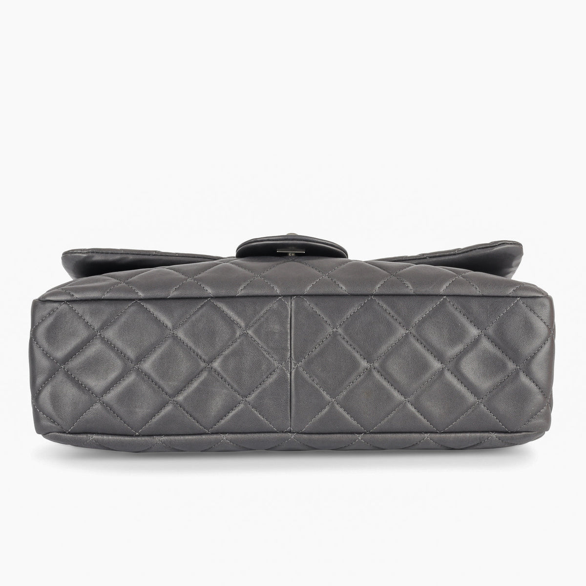 Jumbo Seasonal Flap Bag - Grey