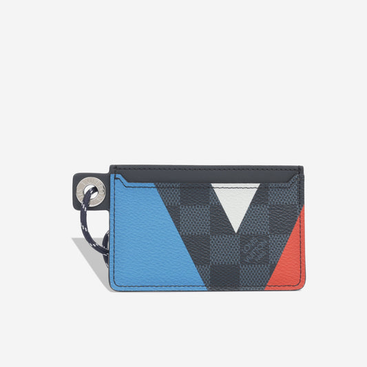 Americas Cup Card Holder - Damier Cobalt