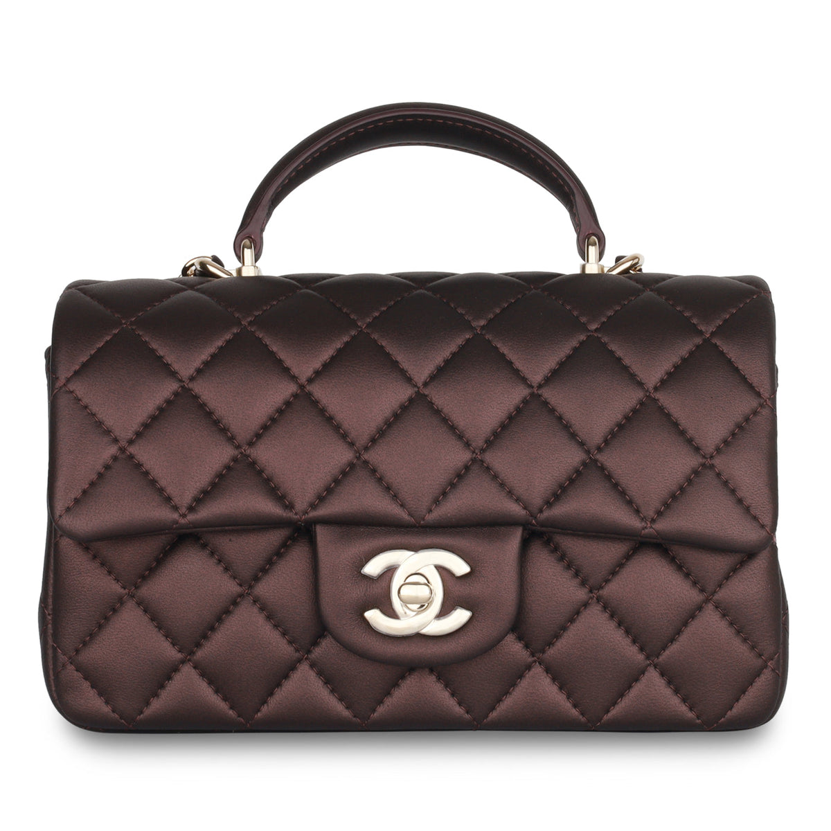 Classic Flap Bag - Mini Rectangular Top Handle