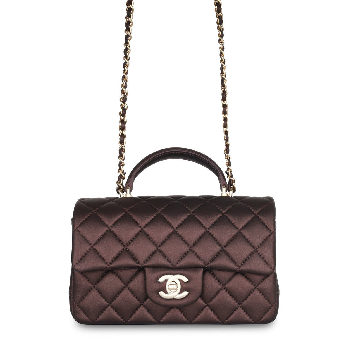 Classic Flap Bag - Mini Rectangular Top Handle