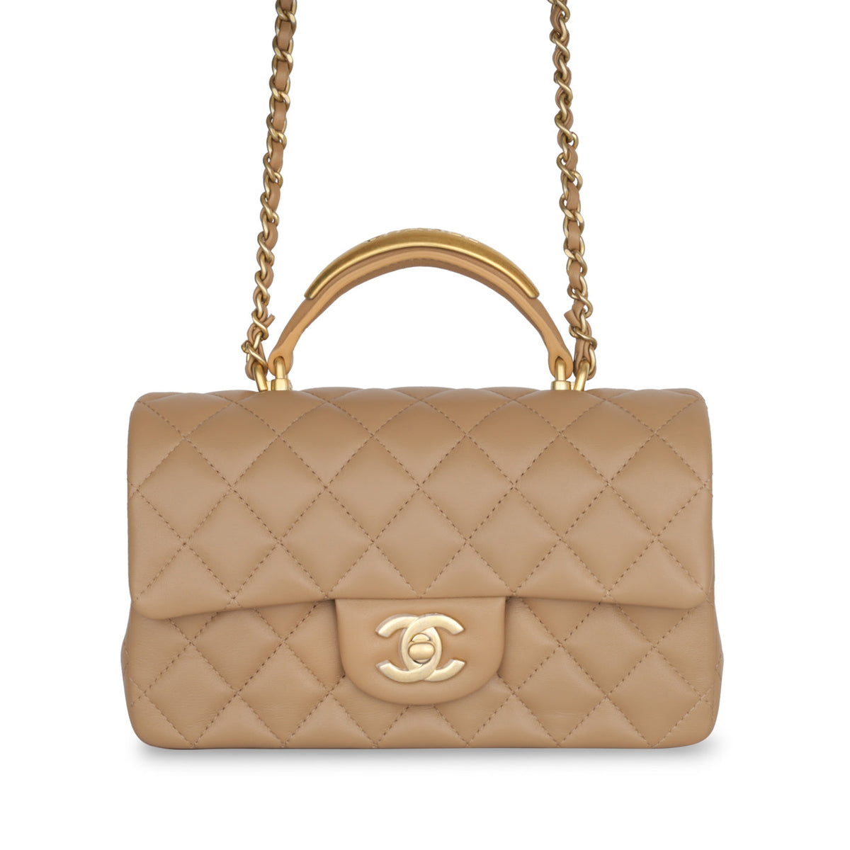 Classic Flap Bag - Mini Rectangular Top Handle