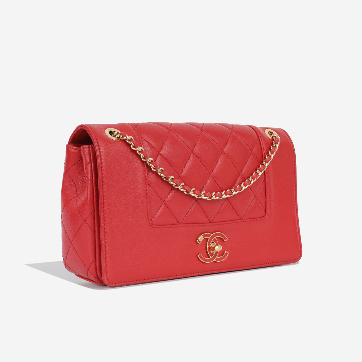 Small Mademoiselle Flap Bag