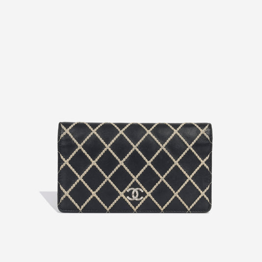 Long Wild Stitch Wallet