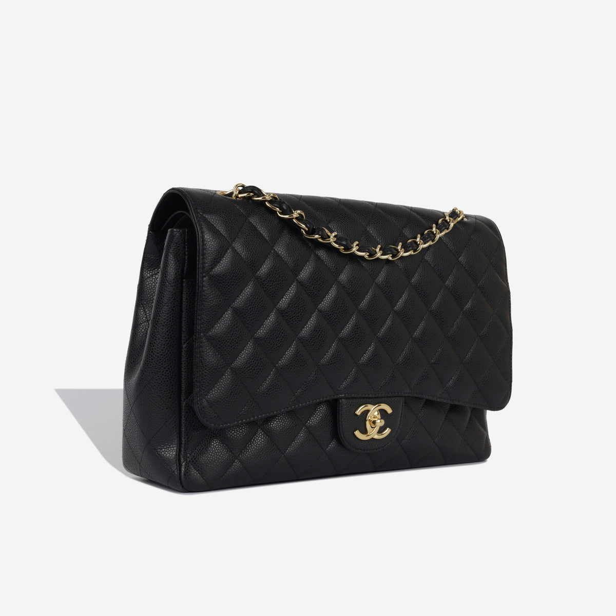Maxi Classic Flap - Black Caviar