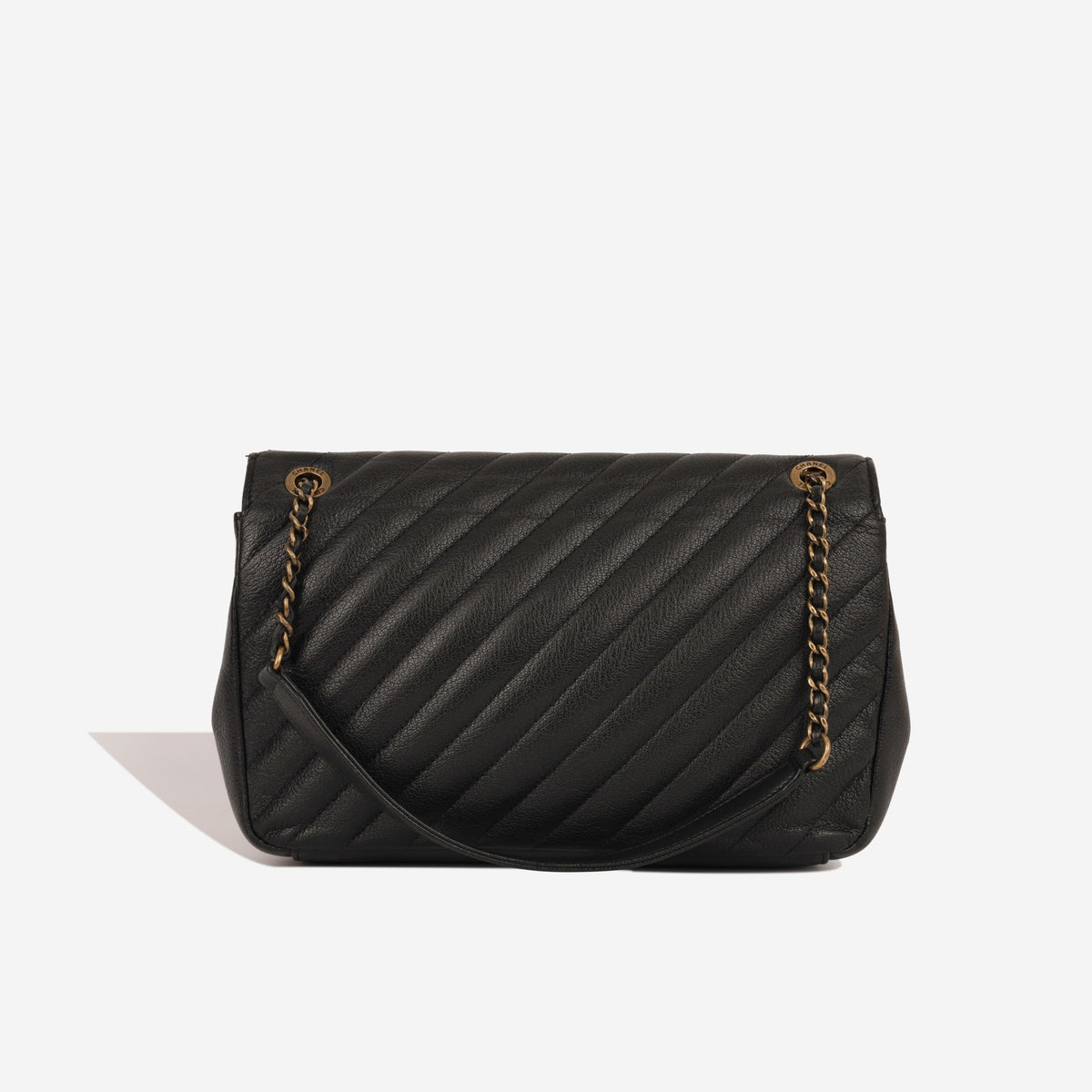 Diagonal Stripe Flap
