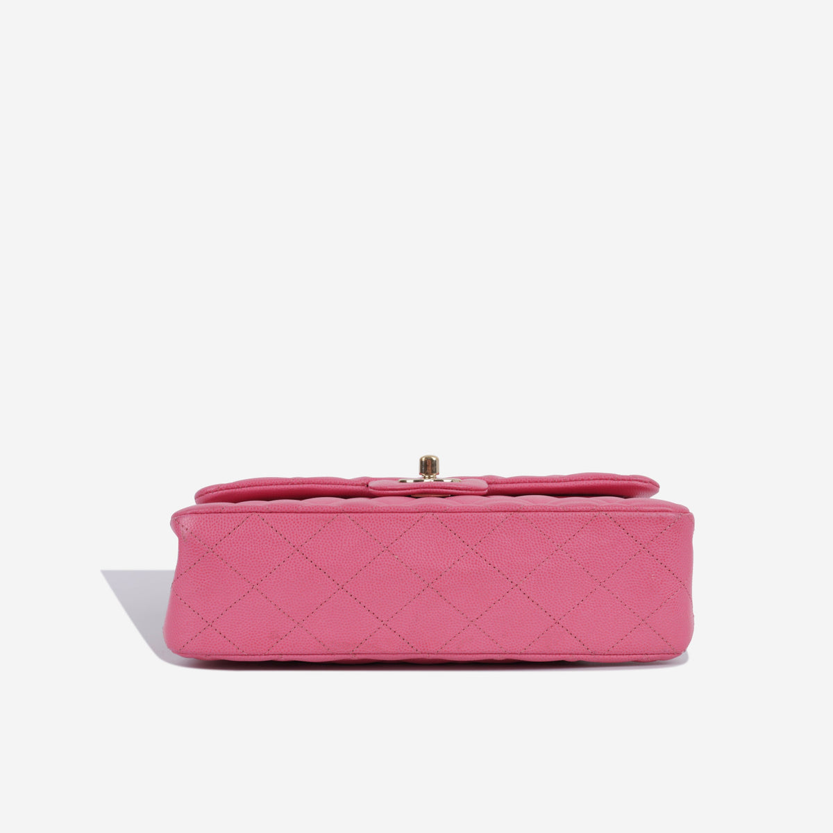 Small Classic Flap Bag - Pink Caviar