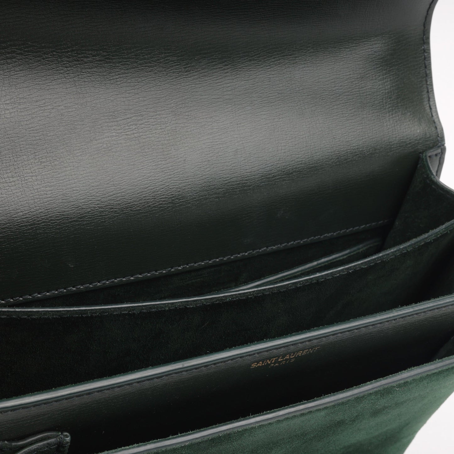 Saint Laurent Medium Sunset - Green Python