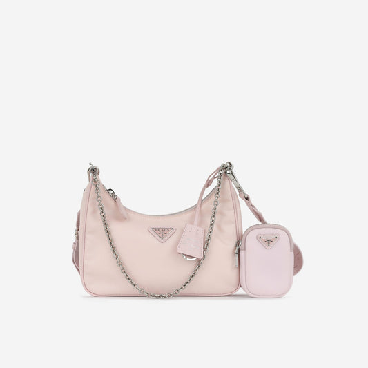 Prada - Re-Edition 2005 - Alabaster Pink Re-Nylon SHW -
