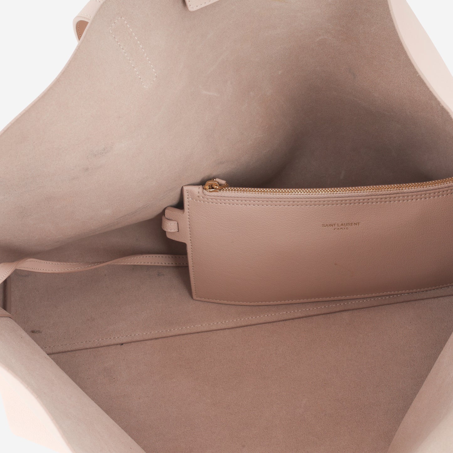 Saint Laurent Saint Laurent - E/W Shopper Tote - Blush Calfskin GHW -