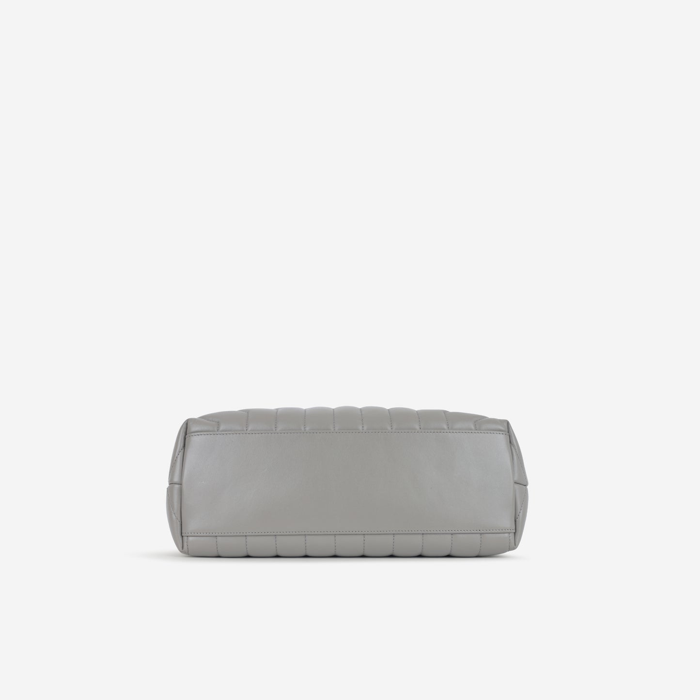 Saint Laurent Saint Laurent - Medium Loulou Bag - Grey Calfskin SHW -