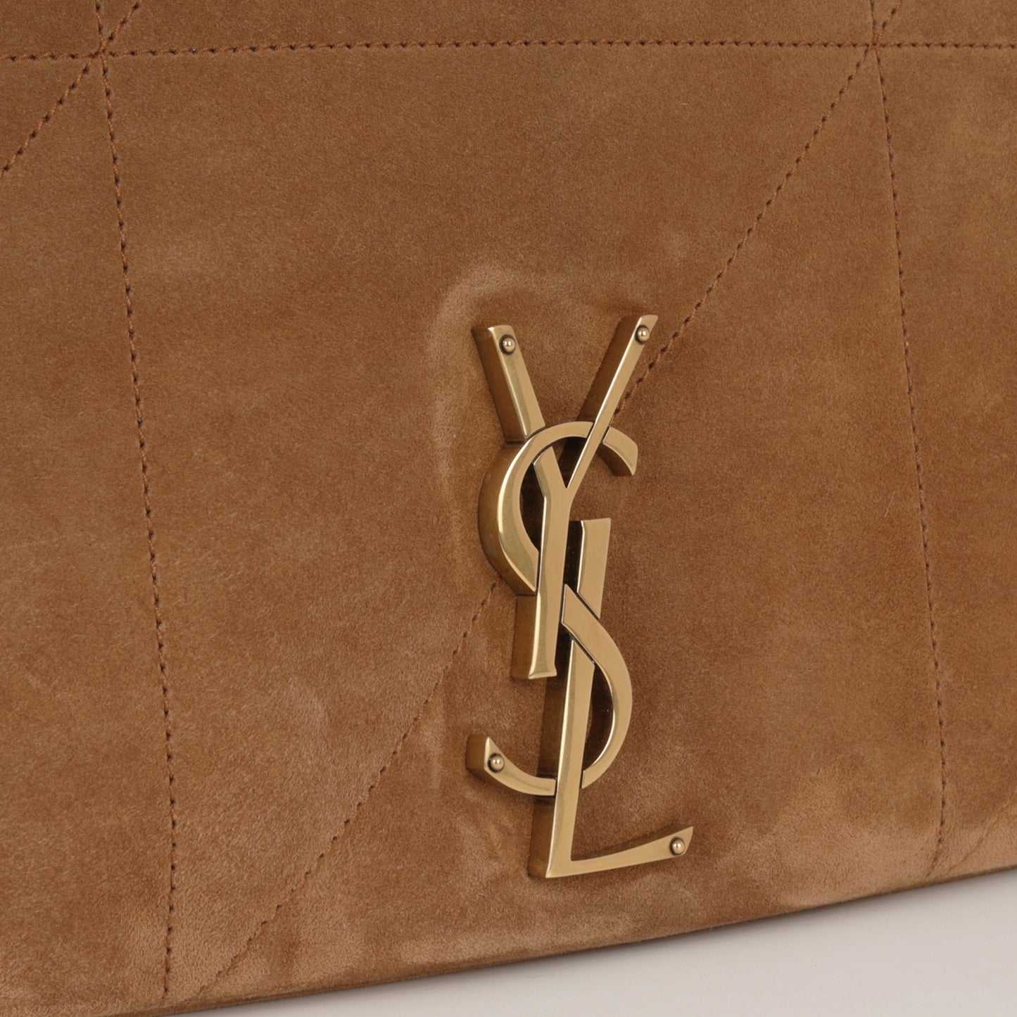 Saint Laurent Saint Laurent - Large Jamie 4.3 - Brown Suede GHW - Un