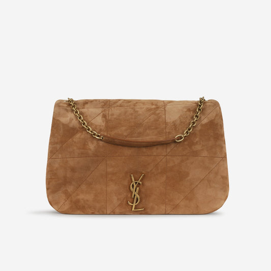 Saint Laurent Saint Laurent - Large Jamie 4.3 - Brown Suede GHW - Un