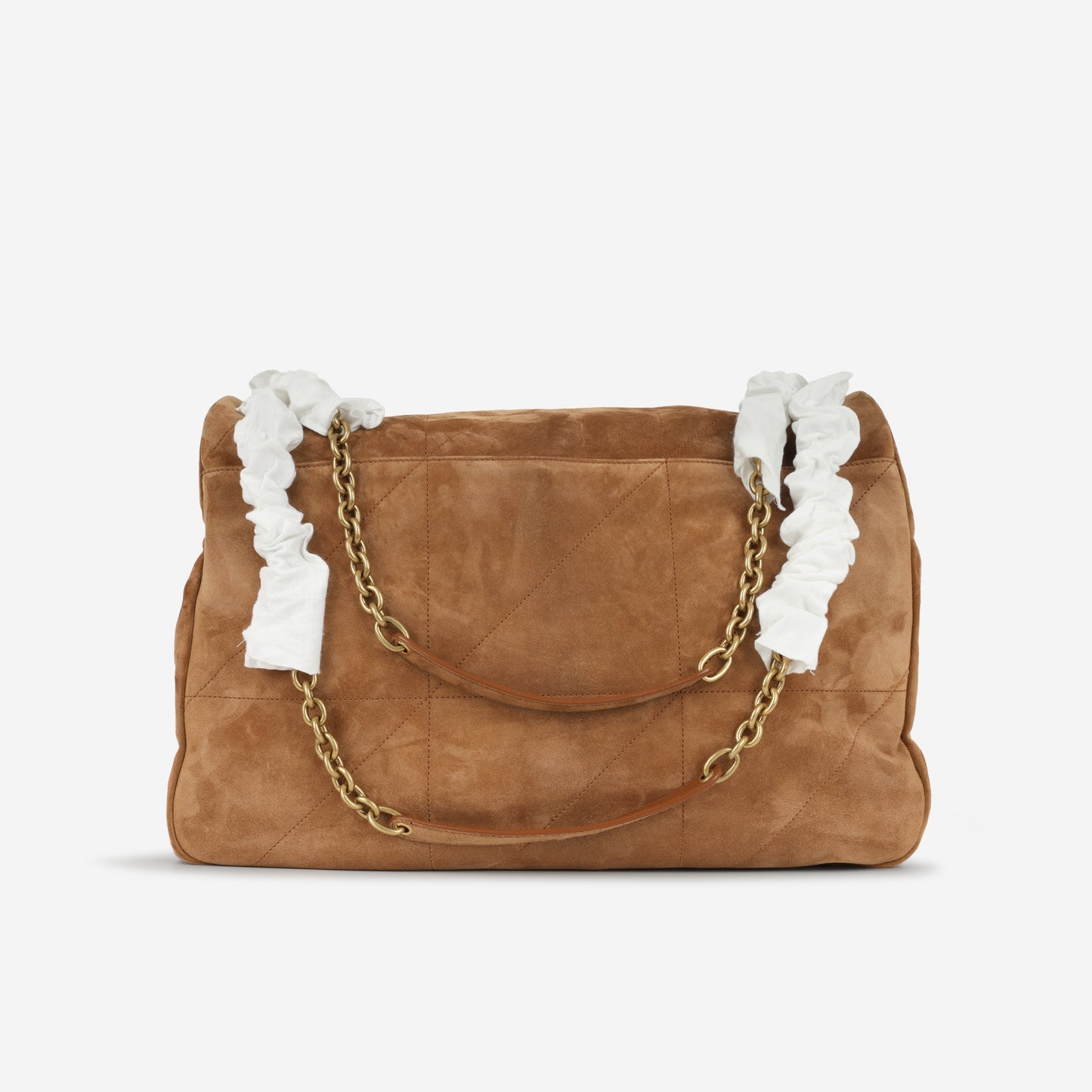 Saint Laurent Saint Laurent - Large Jamie 4.3 - Brown Suede GHW - Un