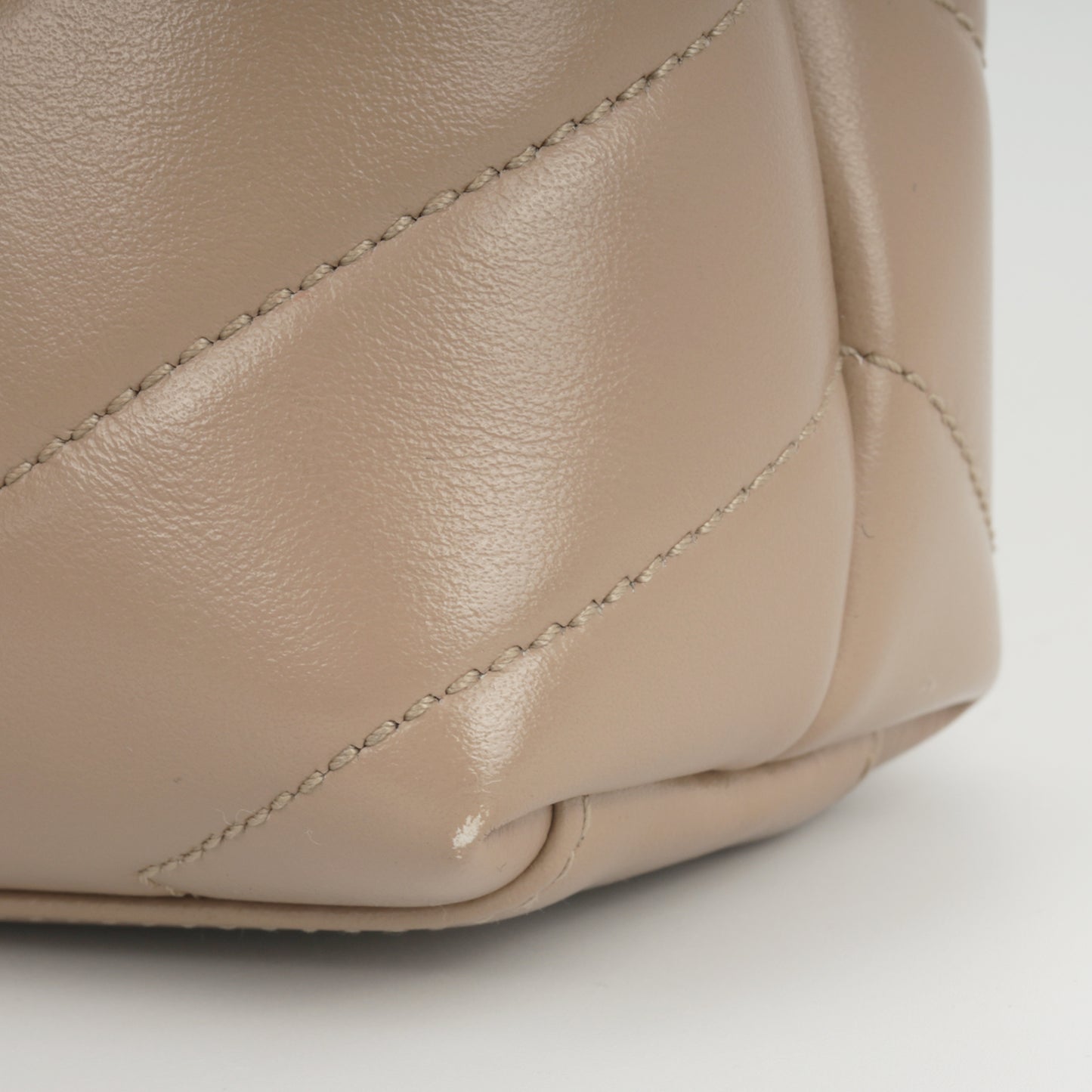 Saint Laurent Saint Laurent - Lou Toy Bag - Beige Calfskin GHW -