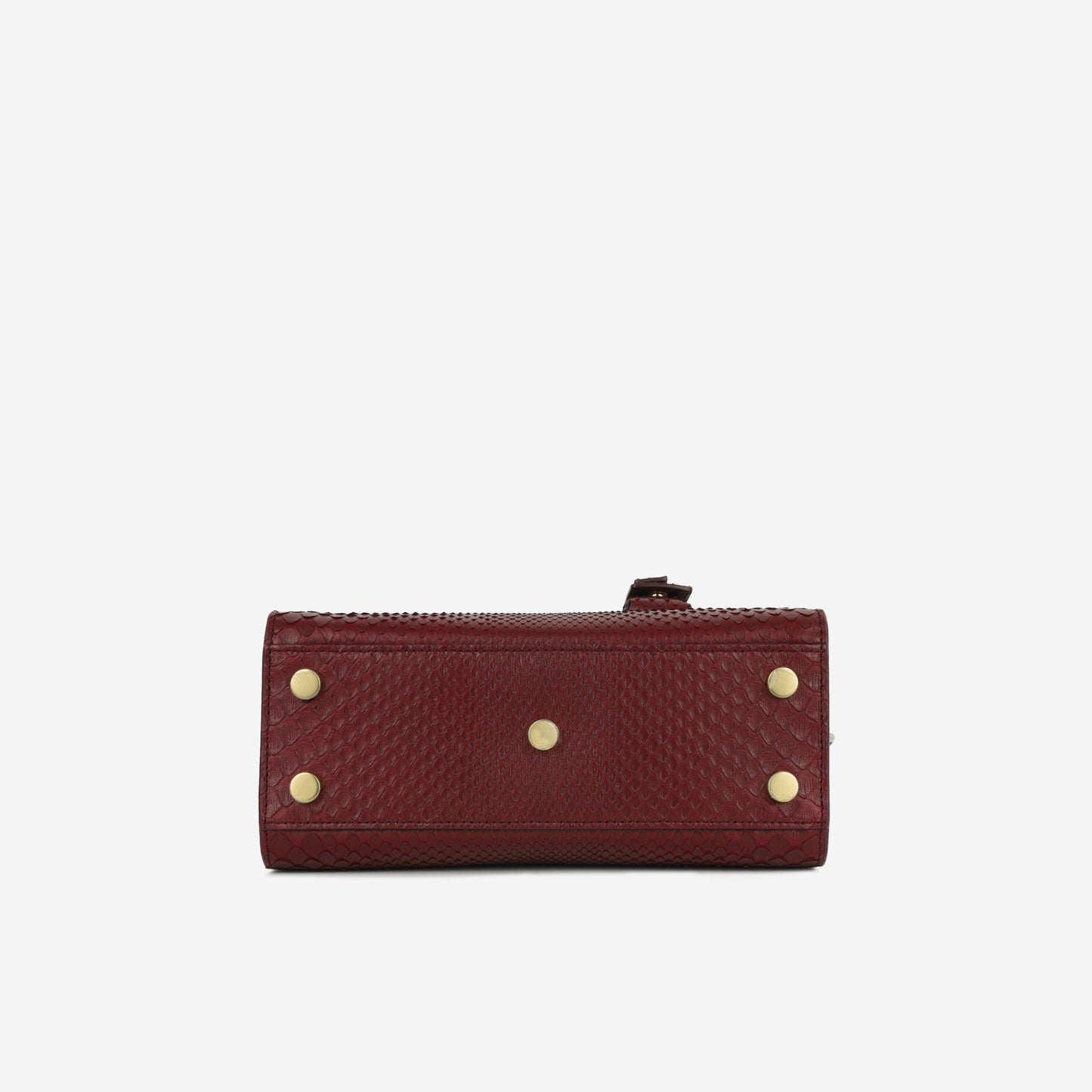 Saint Laurent - Nano Sac De Jour - Maroon Python GHW -