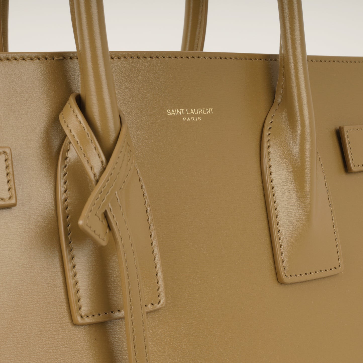 Saint Laurent Saint Laurent - Small Sac De Jour - Tan Smooth Calfskin GHW -