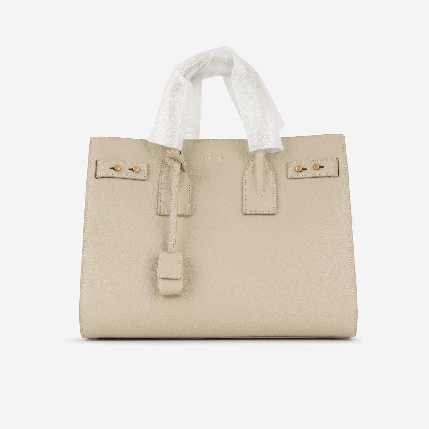 Saint Laurent - Small Sac De Jour - Beige Grained Calfskin GHW -