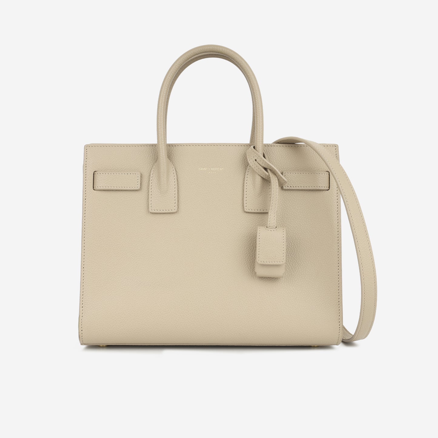 Saint Laurent - Baby Sac De Jour - Beige Grained GHW -