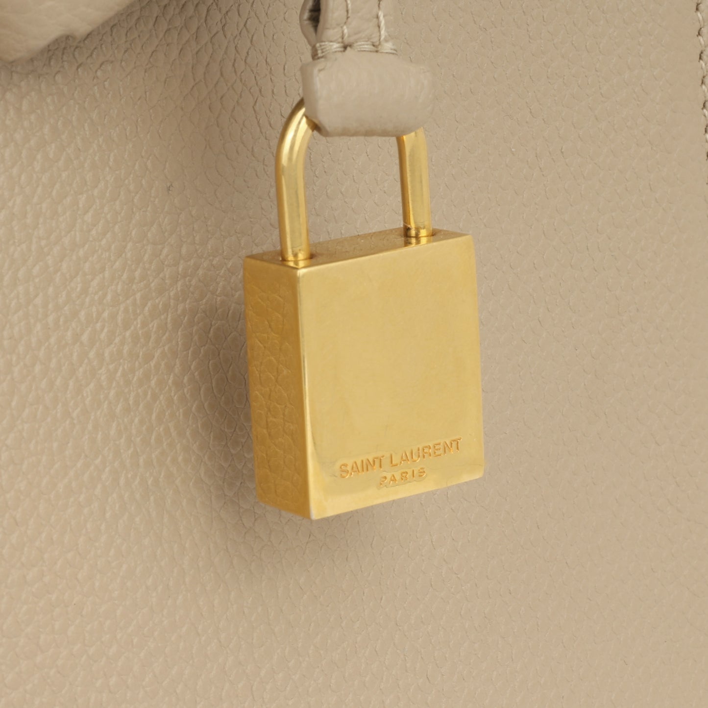 Saint Laurent - Baby Sac De Jour - Beige Grained GHW -