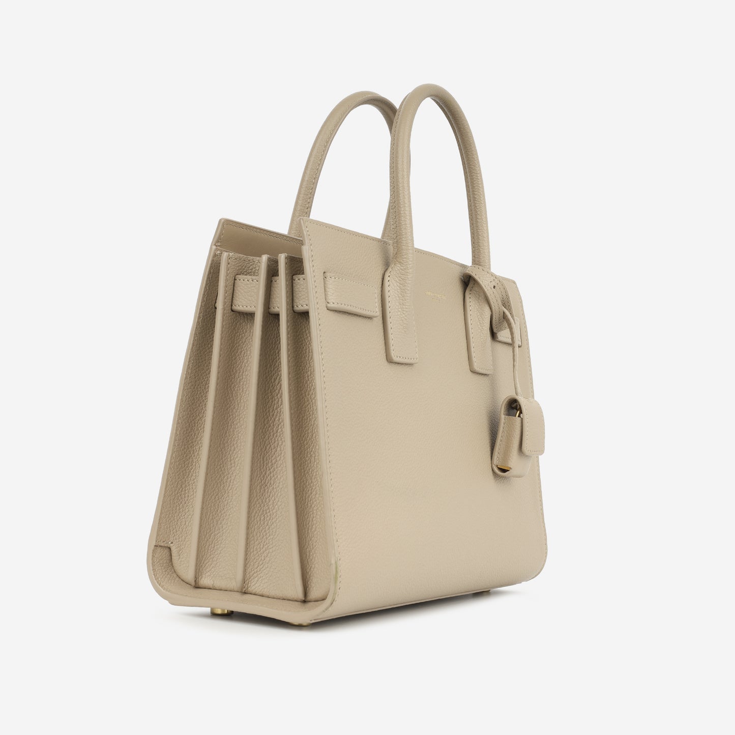 Saint Laurent - Baby Sac De Jour - Beige Grained GHW -