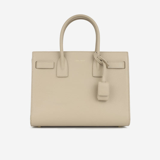 Saint Laurent - Baby Sac De Jour - Beige Grained GHW -