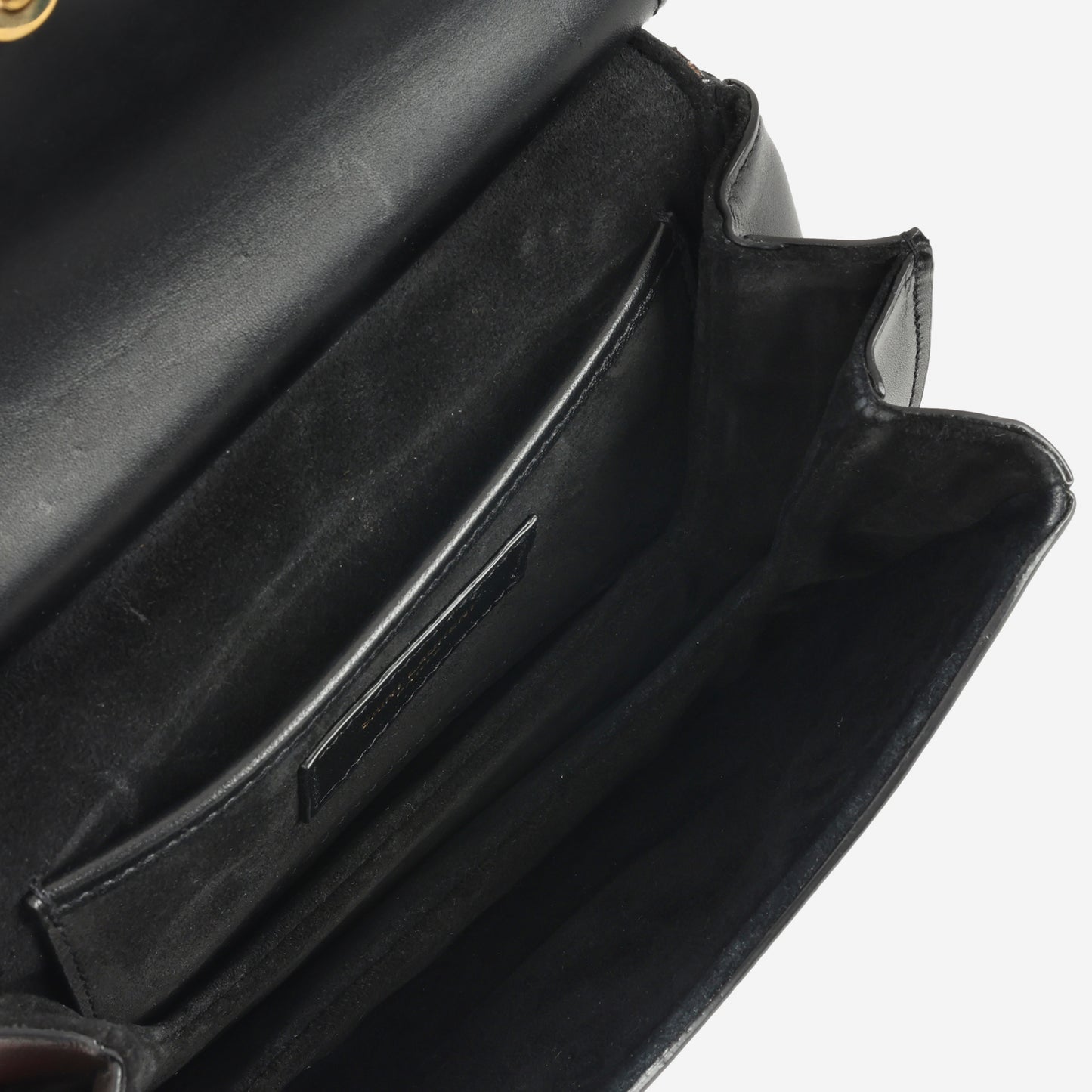 Saint Laurent - Mini Charlie Bag - Black Smooth Calfskin GHW -