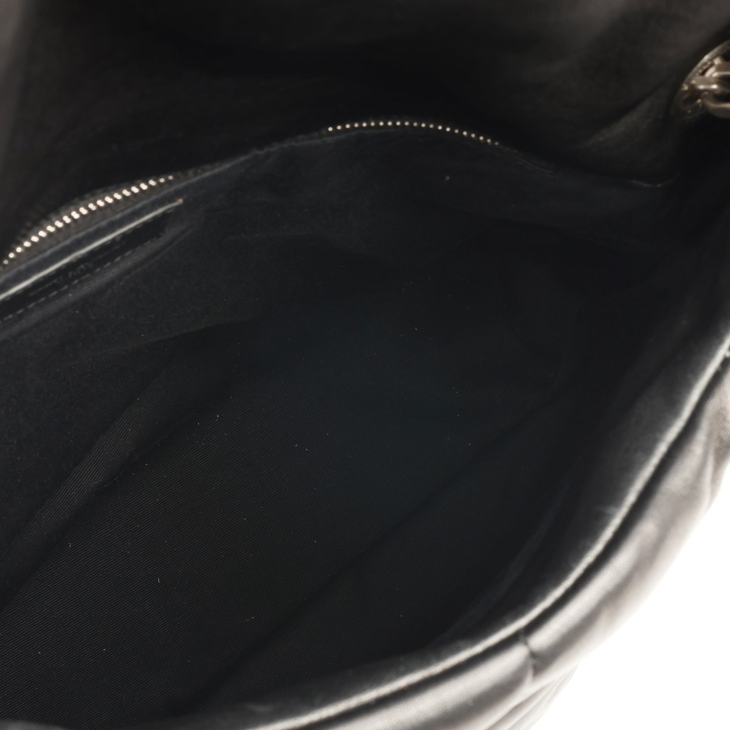 Saint Laurent - Medium Lou Puffer - Black Calfskin GHW -