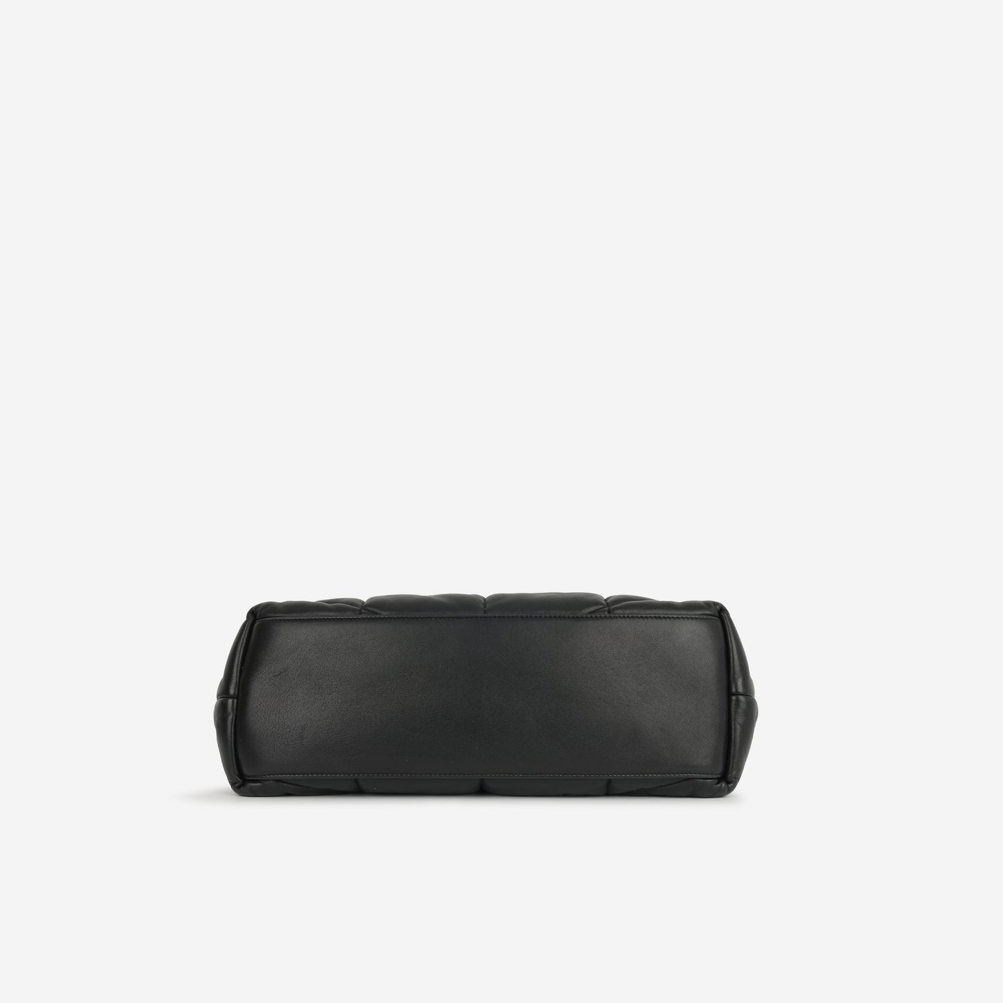 Saint Laurent - Medium Lou Puffer - Black Calfskin GHW -