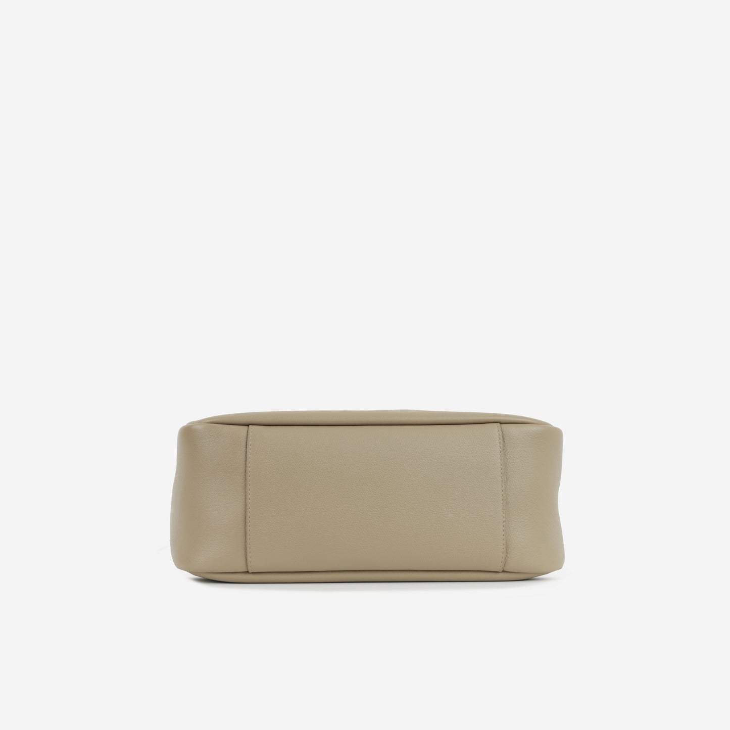 Saint Laurent - Le 5 A 7 Bucket Bag - Large - Greige Calfskin GHW - Immaculate
